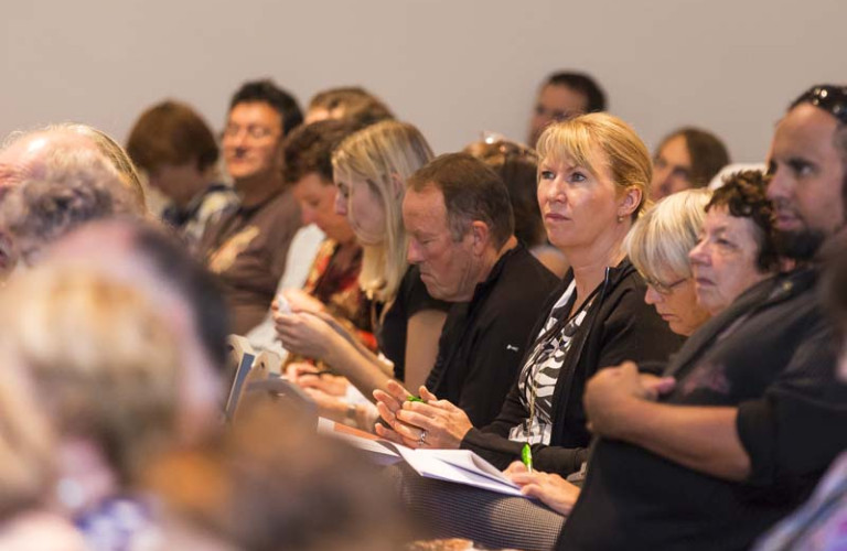 IandO 2016 representatives woman in audience