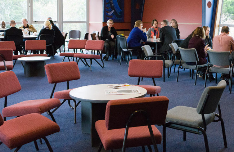 Staffroom empty chairs